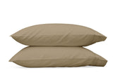 Matouk Nocturne Khaki Pillowcase | Fig Linens