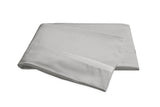 Matouk Nocturne Silver Flat Sheet | Fig Linens