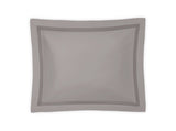 Matouk Nocturne Platinum Shams | Fig Linens