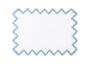 Placemat - Matouk Aziza Placemat in Hazy Blue at Fig Linens and Home