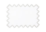 Placemat - Matouk Aziza Placemat in Silver at Fig Linens and Home