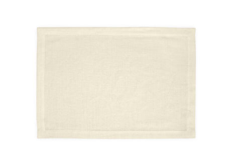 Chamant Ivory Placemats | Matouk at Fig Linens