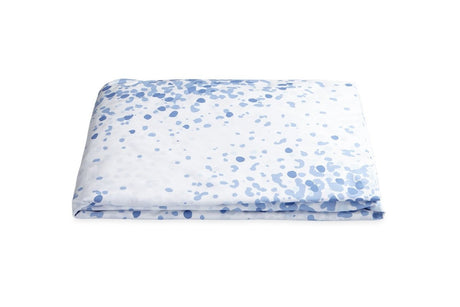 Poppy Azure Fitted Sheet | Matouk at Fig Linens