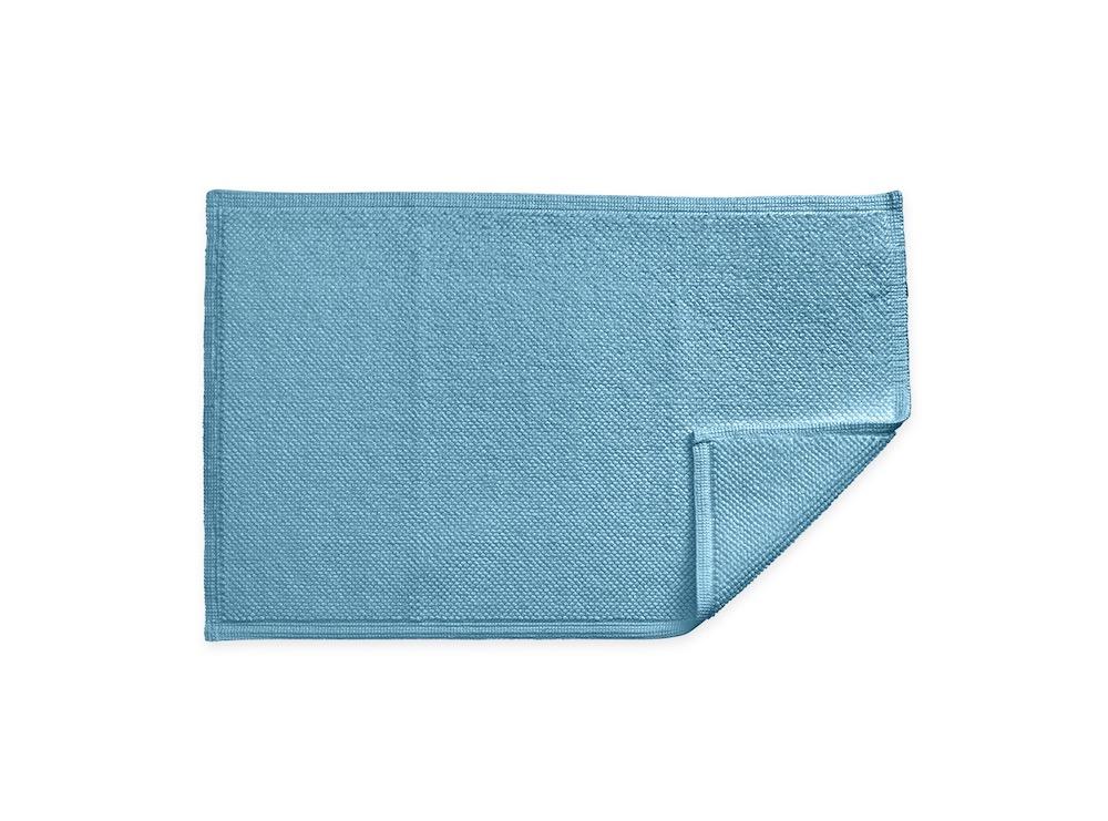 Bath Mats - Reverie Cerulean Bath Rug | Matouk at Fig Linens and Home