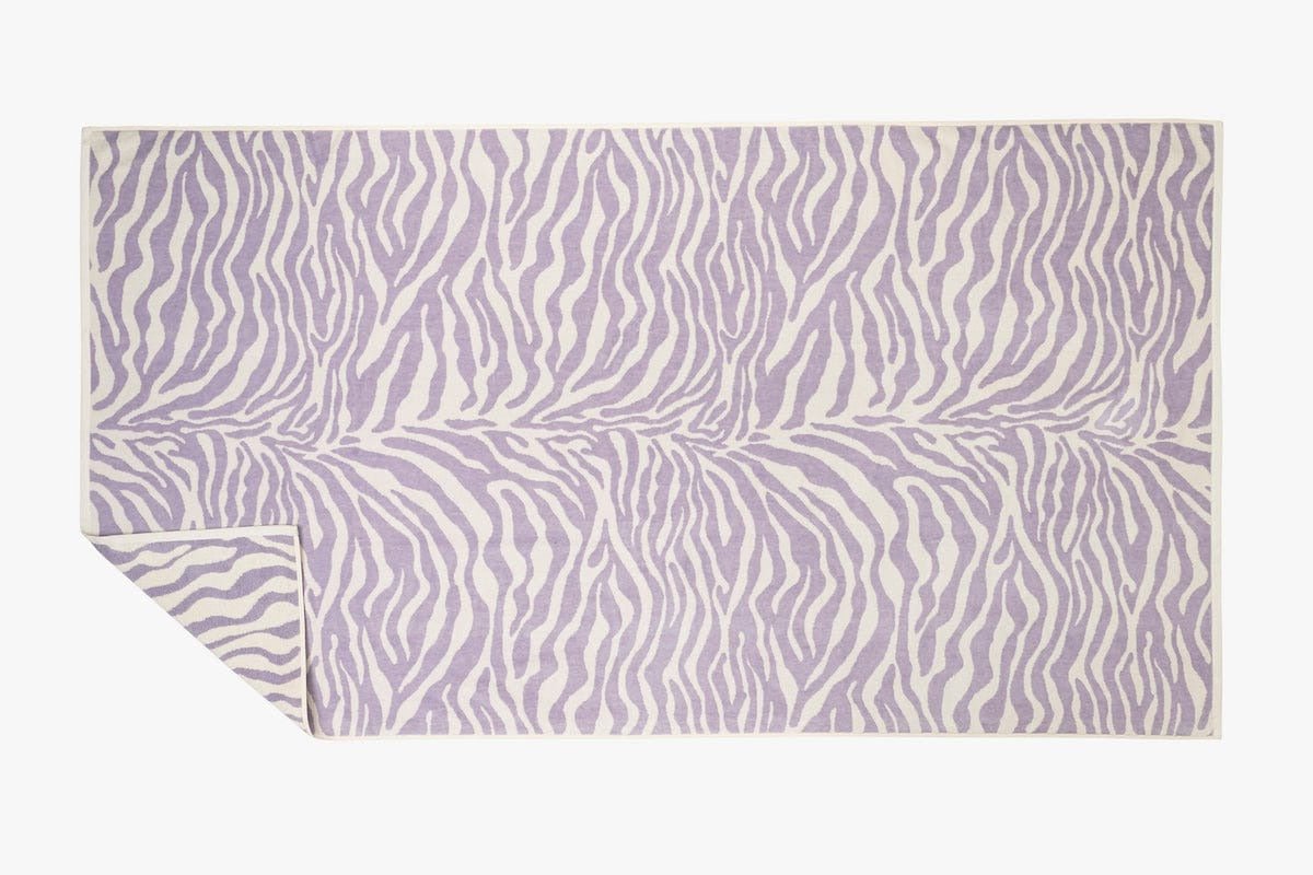 Beach Towel Open - Santiago Palm Beach Towel by Matouk Schumacher