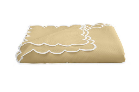 Savannah Gardens Oblong Butter Tablecloth | Matouk at Fig Linens