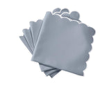 Matouk Savannah Gardens Napkins in Hazy Blue