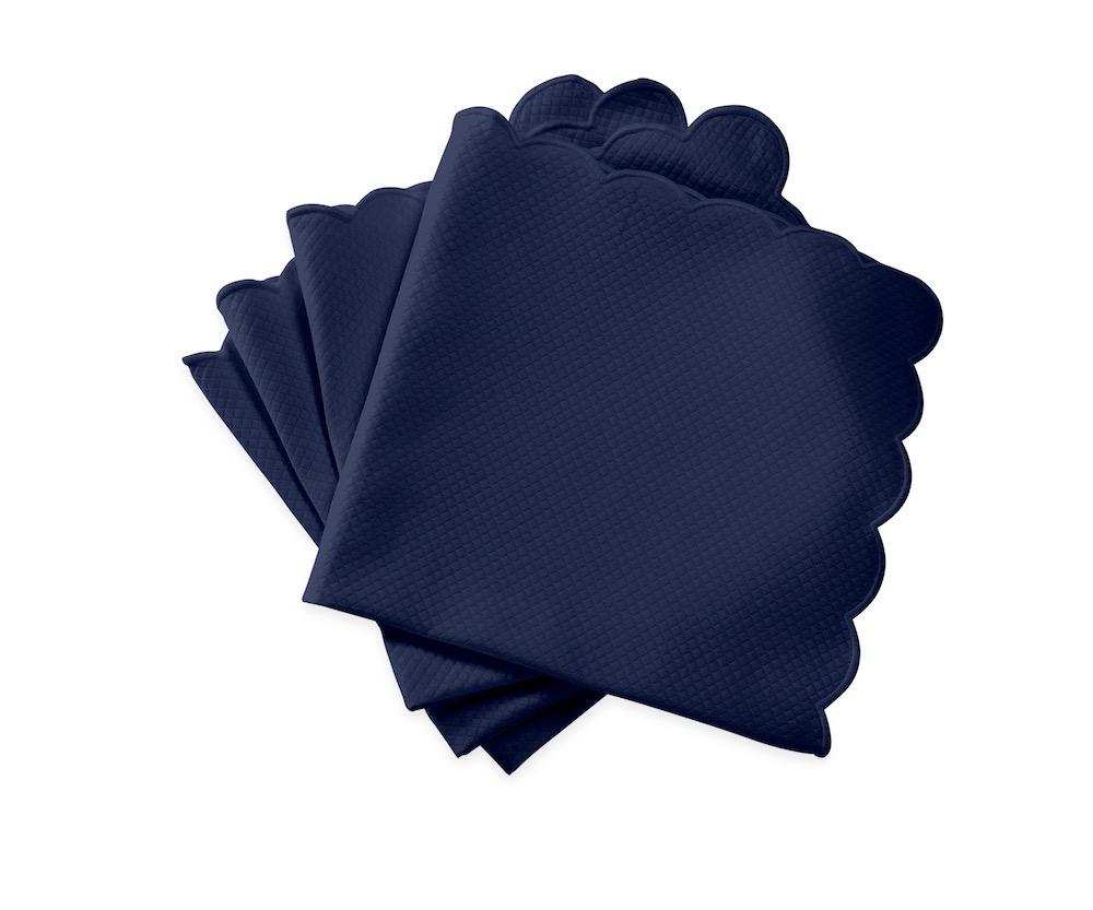 Matouk Savannah Gardens Napkins in Navy