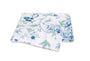 Flat Sheet - Simone Linen Sea Blue Schumacher Matouk Bedding at Fig Linens and Home