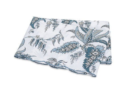 Flat Sheet - Matouk Schumacher Apolline Mediterranean Bedding at Fig Linens and Home