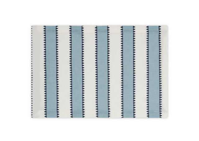 Placemats - Apollo Stripe Table Linens by Matouk Schumacher at Fig Linens and Home