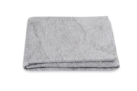 Burnett Nickel Fitted Sheet | Matouk at Fig Linens