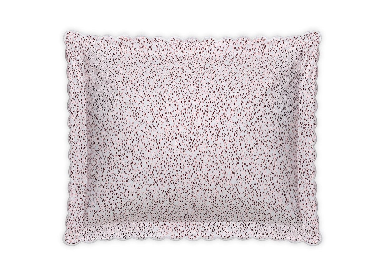 Pillow Sham - Celine Redberry Bedding by Matouk Schumacher 