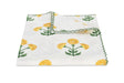 Tablecloth - Matouk Schumacher Gisele Marigold Yellow Table Linens at Fig Linens and Home