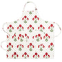 Gisele Scarlet Red Apron by Matouk Schumacher - Fig Linens and Home