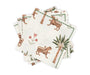 Matouk Napkins | Tiger Palm Napkin Set of 4 - Matouk Schumacher Table at Fig Linens and Home