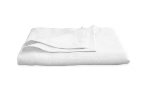 Chamant White Tablecloth | Matouk at Fig Linens