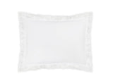 Matouk Virginia Lace White Pillow Sham