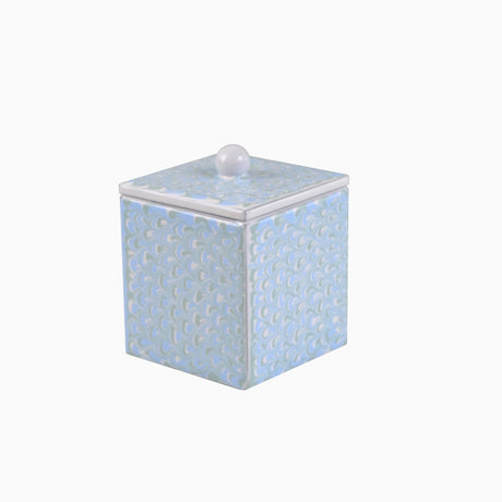 Mike + Ally Atlantic Pastel container pastel | Fig Linens and Home Bathroom Accessory Sets 