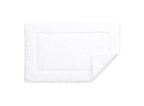 Milagro White Bath Rug | Matouk at Fig Linens