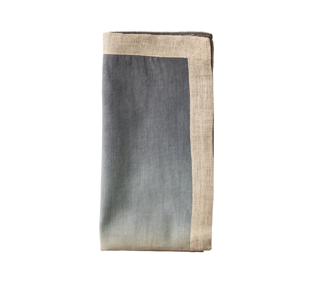 Dip Dye Napkin in Beige, Taupe & Grey by Kim Seybert at Fig Linens and Home