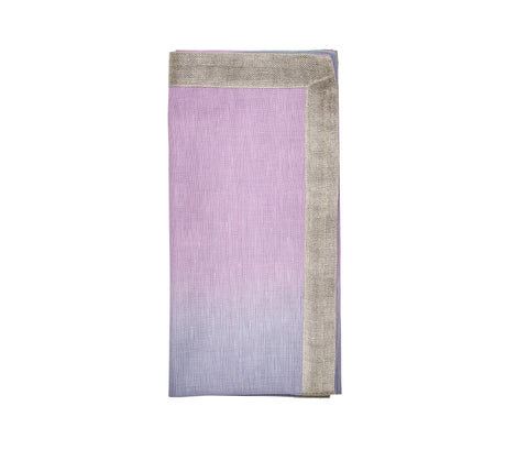 Dip Dye Napkin in Lilac & Periwinkle by Kim Seybert at Fig Linens and Home