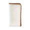 Knotted Edge Napkin in White, Natural & Brown by Kim Seybert at Fig Linens and Home