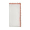 Knotted Edge Napkin in White, Natural & Orange by Kim Seybert at Fig Linens and Home