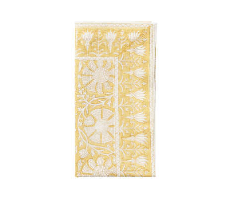 Provence Napkin in Yellow by Kim Seybert at Fig Linens and Home