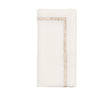 Filament Napkin in White & Multi by Kim Seybert at Fig Linens and Home