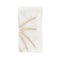 Palm Coast Napkin in White, Natural & Gold by Kim Seybert at Fig Linens and Home