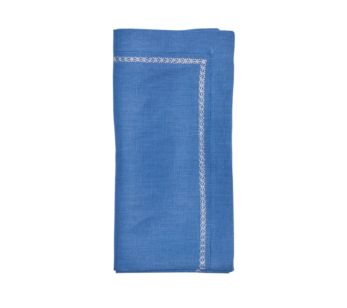 Classic Napkin in Blue by Kim Seybert at Fig Linens and Home