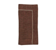 Classic Napkin in Brown by Kim Seybert at Fig Linens and Home