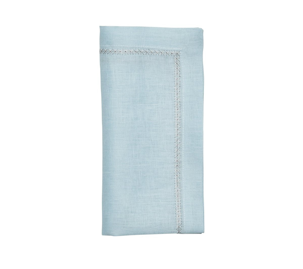 Classic Napkin in Sky by Kim Seybert at Fig Linens and Home