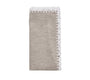 Shell Edge Napkin in Gray & White by Kim Seybert at Fig Linens and Home