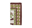 Oasis Napkin in Ivory, Green & Brown by Kim Seybert at Fig Linens and Home