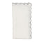 Arches Napkin in White & Silver by Kim Seybert at Fig Linens and Home