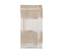 Watercolor Stripe Napkin in White & Natural by Kim Seybert at Fig Linens and Home