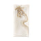 Imperial Dragon Napkin in White, Gold & Silver by Kim Seybert at Fig Linens and Home