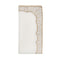 Frame Napkin in White, Gold & Silver by Kim Seybert at Fig Linens and Home