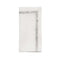 Impression Napkin in White & Silver by Kim Seybert at Fig Linens and Home