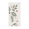 Holly and Sprig Napkin in White, Red & Green by Kim Seybert at Fig Linens and Home