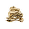 Flux Napkin Ring in Gold by Kim Seybert at Fig Linens and Home