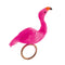 Flamingo Napkin Ring in Pink & Orange by Kim Seybert at Fig Linens and Home