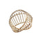 Cage Napkin Ring in Gold by Kim Seybert at Fig Linens and Home