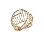 Cage Napkin Ring in Gold by Kim Seybert at Fig Linens and Home