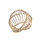 Cage Napkin Ring in Gold by Kim Seybert at Fig Linens and Home