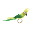 Parakeet Napkin Ring in Green Set of 4 by Kim Seybert at Fig Linens and Home 1