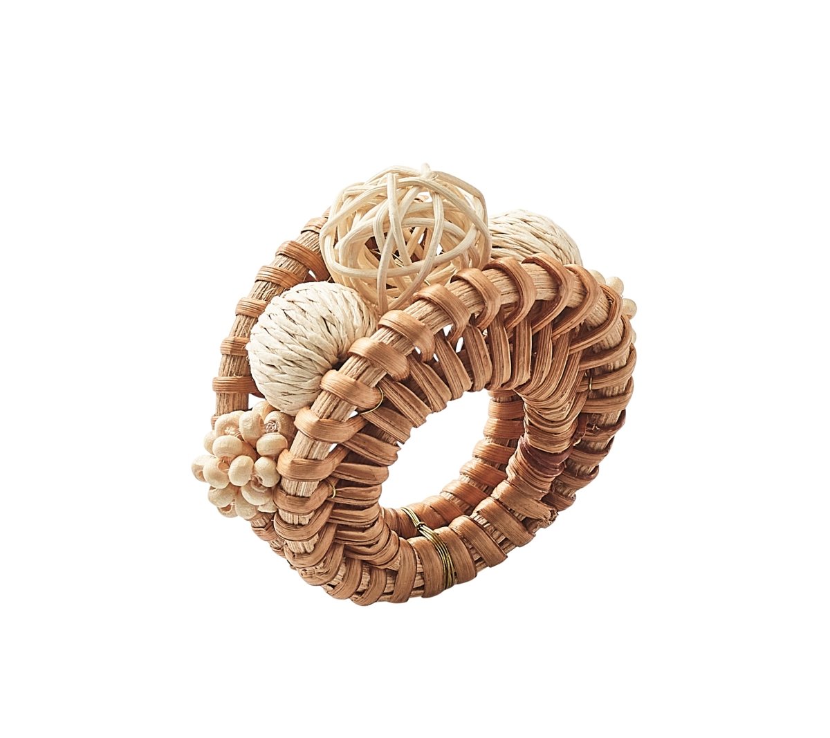 Playa Napkin Ring in Natural by Kim Seybert at Fig Linens and Home