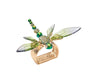 Dragonfly Napkin Ring in Green, Set of 4 in a Gift Box by Kim Seybert at Fig Linens and Home